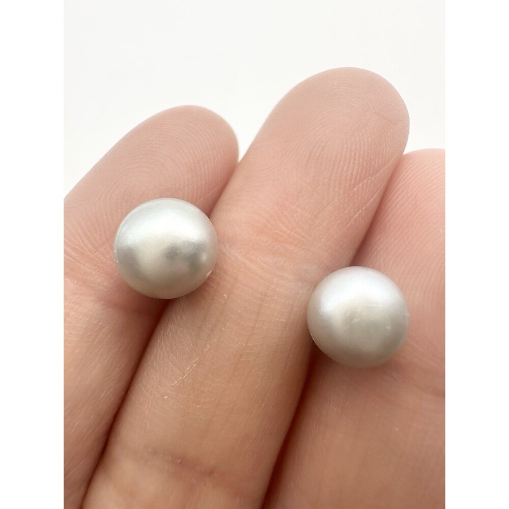 925 Sterling Silver Cultured Freshwater Pearl Stud Earrings